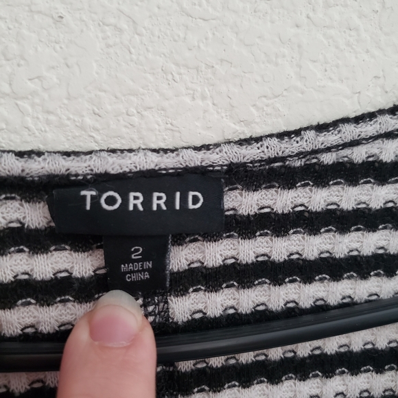 Torrid Striped Top - Picture 2 of 3